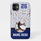 Personalisiertes Baseball-iPhone: Neueste Fälle fü Case-Mate iPhone Hülle (Rückseite)