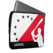 Personalisiertes Baseball Laptopschutzhülle (Vorne Rechts)