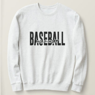 Personalisiertes Baseball Mama Custom Sweatshirt