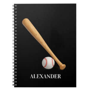 Personalisiertes Baseball-Notizbuch-Design für Kin Notizblock