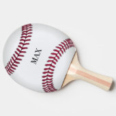 Personalisiertes Baseball Ping Pong Paddle Tischtennis Schläger (Seitenansicht)