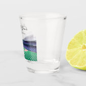Personalisiertes Baseball-Schießglas Schnapsglas (Rechts)