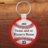 Personalisiertes Baseball-Team gibt IHRE FARBEN, T Schlüsselanhänger (Vorderseite)