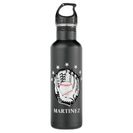 Personalisiertes Baseball-Themensport Edelstahlflasche