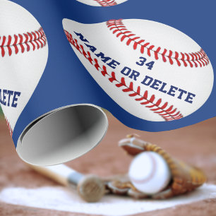 Personalisiertes Baseball-Wrapping-Papier IHRER TE Geschenkpapier
