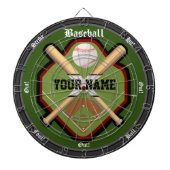 Personalisiertes Baseballfeld Dartscheibe (vorne)