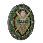 Personalisiertes Baseballfeld Dartscheibe (Vorderseite Links)