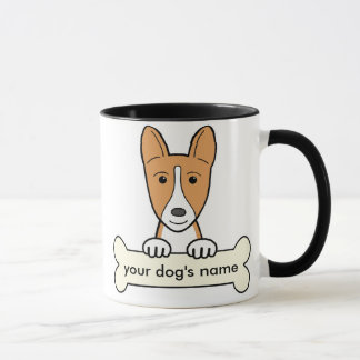 Personalisiertes Basenji Tasse
