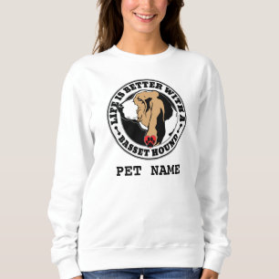 Personalisiertes Basisleben ist besser Sweatshirt
