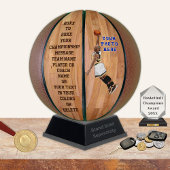 Personalisiertes Basketball-FOTO, TEXT Basketball