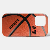 Personalisiertes Basketball iPhone/iPad Gehäuse Case-Mate iPhone Hülle (Rückseite (Horizontal))