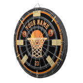 Personalisiertes Basketball Multi-Target Dart Boar Dartscheibe (Vorderseite rechts)