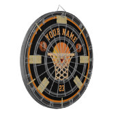 Personalisiertes Basketball Multi-Target Dart Boar Dartscheibe (Vorderseite Links)