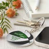 personalisiertes Basketball Schlüsselanhänger (Vorderseite rechts)