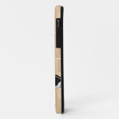 Personalisiertes Basketball-Shirt auf Gericht Case-Mate iPhone Hülle (Hinten/Links)