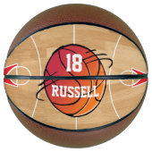 Personalisiertes Basketballdesign Basketball (Vorderseite)
