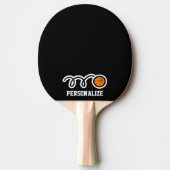 Personalisiertes Basketballentwurf Ping pong Tischtennis Schläger (Vorderseite)