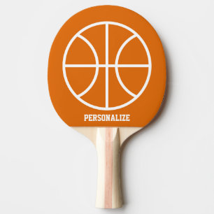 Personalisiertes Basketballlogo Tischtennispaddel Tischtennis Schläger