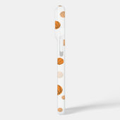 Personalisiertes Basketballmuster Case-Mate iPhone Hülle (Rückseite / Links)