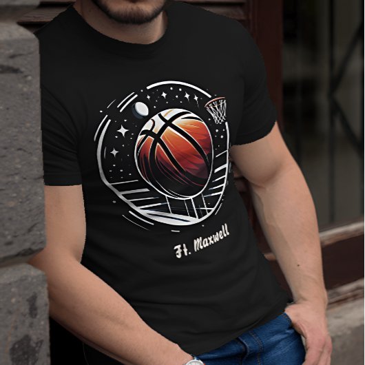 Personalisiertes Basketballspiel T-Shirt