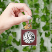 Personalisiertes Basketballteam - Tipps Schlüsselanhänger (Hand)