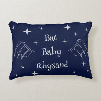 Personalisiertes Bat-Baby-Nursery-Akzentschoner-Ki Dekokissen