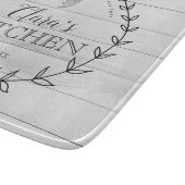 Personalisiertes Bauernhaus Grauholz Schneidebrett (Ecke)