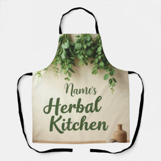 Personalisiertes Bauernhaus Herbal Küche Schürze