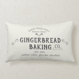 Personalisiertes Bauernhaus Holiday Throw Kissen