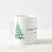 Personalisiertes Baumfestival Kaffeetasse (Vorderseite Links)