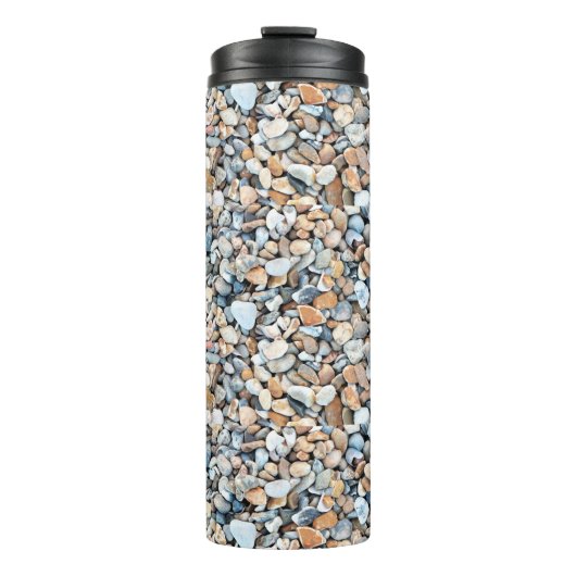 Personalisiertes Baumuster aus Pebble Stone Thermosbecher (Vorderseite)