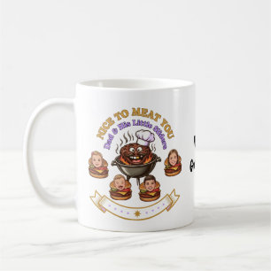Personalisiertes BBQ-Grillmeister-Geschenk Schön d Kaffeetasse