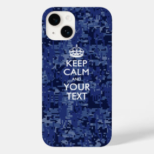 Personalisiertes BE RUHIG UND Ihr Text Case-Mate iPhone 14 Hülle