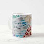 Personalisiertes Beach House Kaffeetasse (Vorderseite Links)