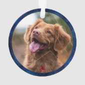 Personalisiertes Begleiter Beileid Geschenk Weihna Ornament (Rückseite)