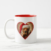 Personalisiertes Begleiter Foto Kaffee Tasse Hund  (Links)