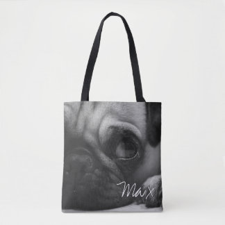 Personalisiertes Begleiter Foto Totbeutel Tasche