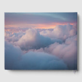 Personalisiertes Begräbnisbuch mit Gedicht & Himme Gästebuch (Rückseite)