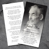 Personalisiertes Beileid für benutzerdefiniertes F Dankeskarte