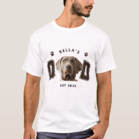 Personalisiertes Bella-Hund-Grafik-T-Shirt mit ind
