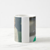 Personalisiertes benutzerdefiniertes 2-Foto zweise Kaffeetasse (Mittel)