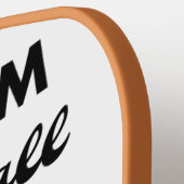 Personalisiertes, benutzerdefiniertes CARBON FIBER Pickleball Schläger (Linke Seite)