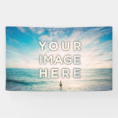 Personalisiertes benutzerdefiniertes Foto Banner (Horizontal)