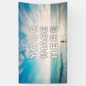 Personalisiertes benutzerdefiniertes Foto Banner (Vertikal)