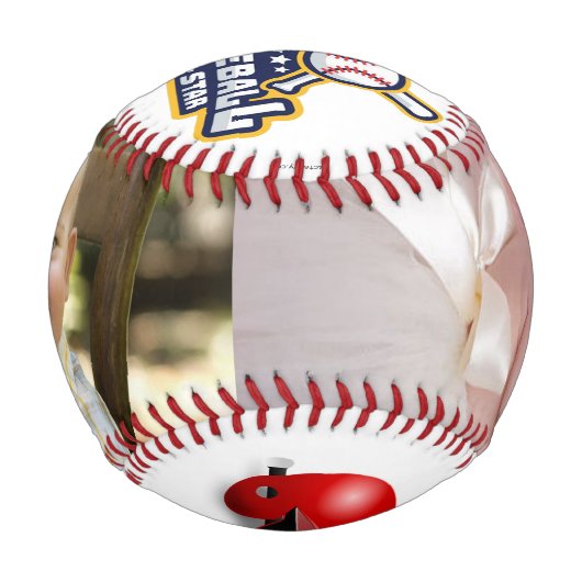 Personalisiertes, benutzerdefiniertes Foto Baseball (Vorderseite)