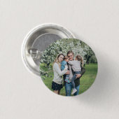 Personalisiertes benutzerdefiniertes Foto Bester V Button (Vorne & Hinten)