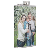 Personalisiertes benutzerdefiniertes Foto Bester V Flachmann (Rechts)