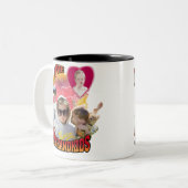 Personalisiertes benutzerdefiniertes Foto Bootleg Zweifarbige Tasse (Vorderseite Links)