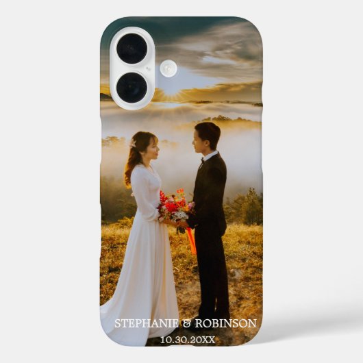 Personalisiertes benutzerdefiniertes Foto Case-Mate iPhone Hülle (Rückseite)