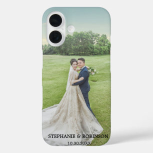 Personalisiertes benutzerdefiniertes Foto iPhone 16 Hülle